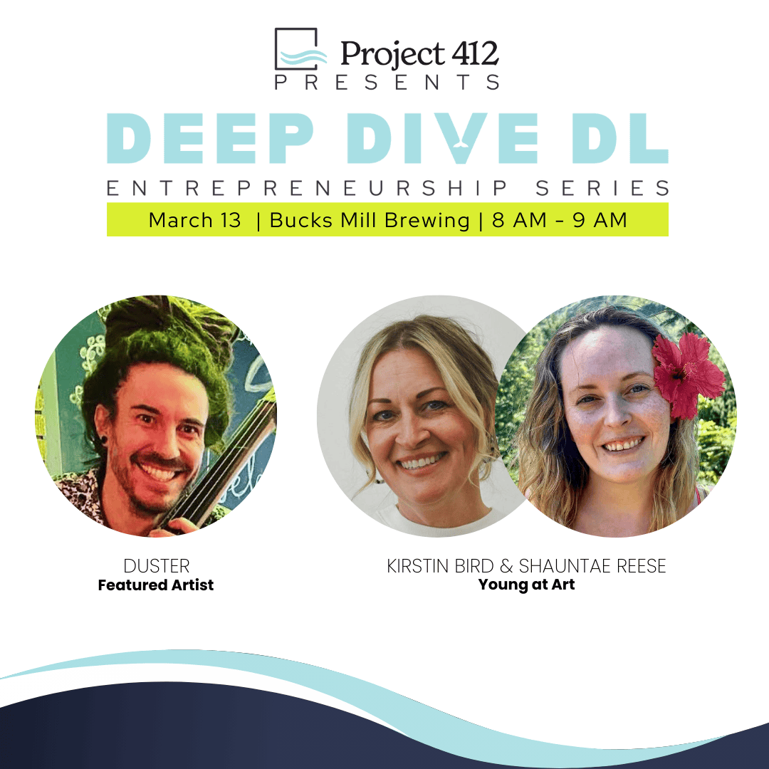 March 13: Featured Artist: Duster, The Cropdusters Entrepreneurs: Kirstin Bird & Shauntae Reese, Young at Art